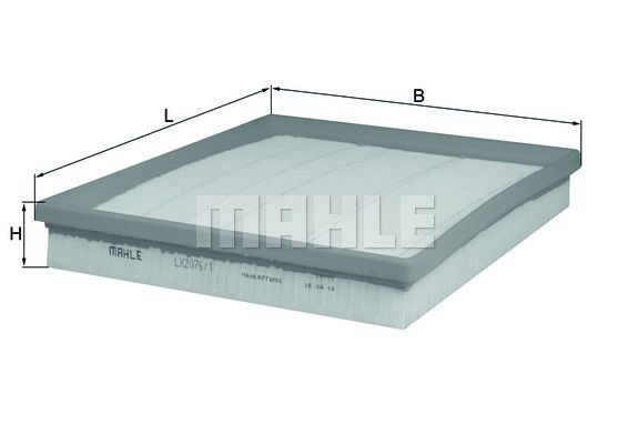 Luftfilter KNECHT LX 2076/1