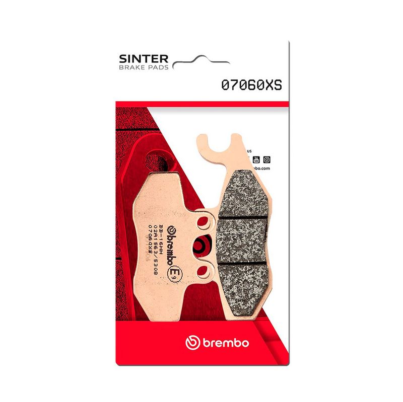 Bremsbelagsatz, Scheibenbremse BREMBO 07060XS