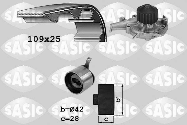 Wasserpumpe + Zahnriemensatz SASIC 3906105