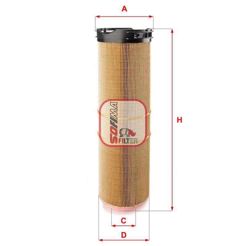 Luftfilter SOFIMA S 7B12 A