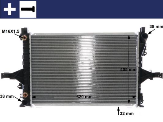 Kühler, Motorkühlung MAHLE CR1547000S