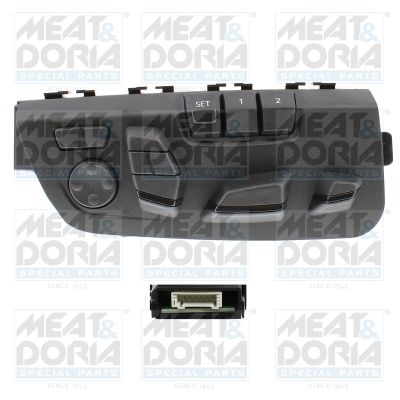 Schalter, Sitzverstellung MEAT & DORIA 206234