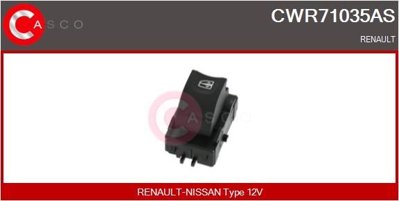 Schalter Fensterheber Casco CWR71035AS
