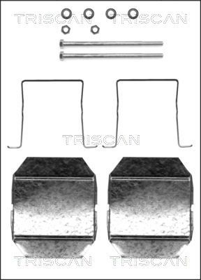 Zubehörsatz Scheibenbremsbelag TRISCAN 8105 381611