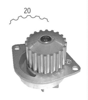Wasserpumpe, Motorkühlung MAHLE CP78000S