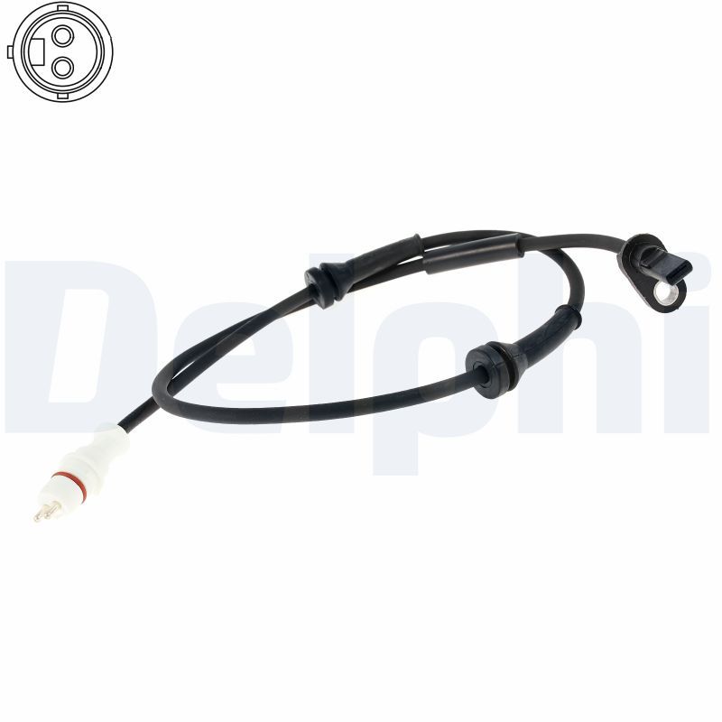 Sensor, Raddrehzahl DELPHI SS21296-12B1