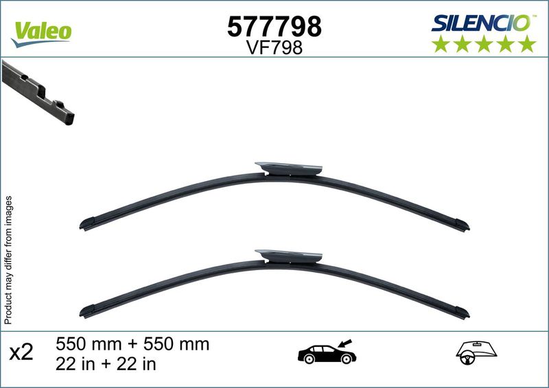 Wischblatt VALEO 577798