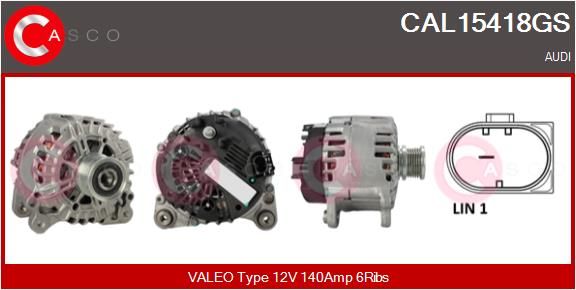 Lichtmaschine Generator Casco CAL15418GS