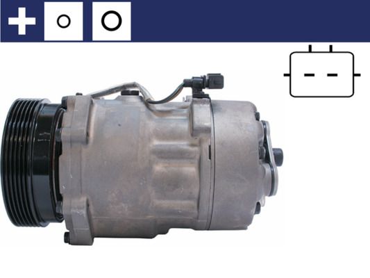 Kompressor, Klimaanlage MAHLE acp 1022 000s