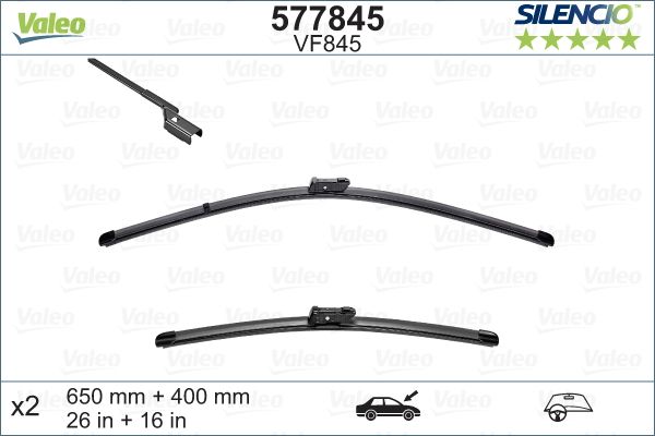 Wischblatt VALEO 577845