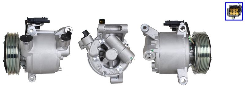 Kompressor, Klimaanlage ELSTOCK 51-1128