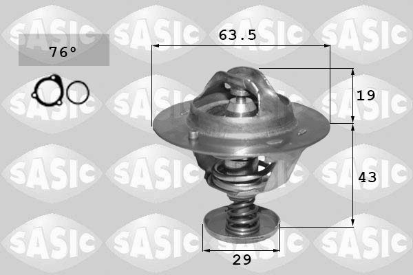 Thermostat, Kühlmittel SASIC 3306142