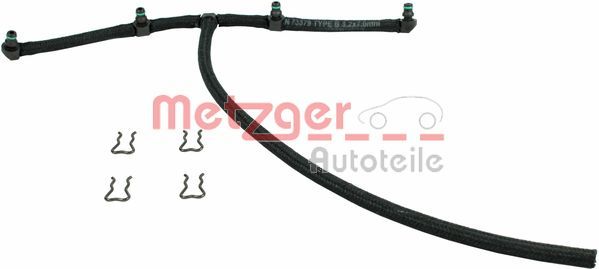 Schlauch, Leckkraftstoff METZGER 0840020