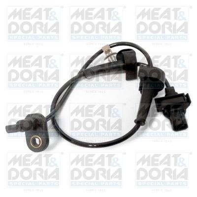 Sensor, Raddrehzahl MEAT & DORIA 90693