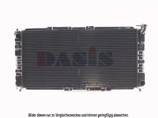Kühler, Motorkühlung AKS DASIS 110400N