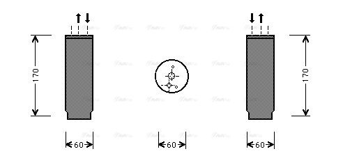 Trockner, Klimaanlage AVA QUALITY COOLING crd073
