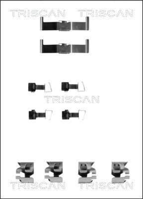 Zubehörsatz Scheibenbremsbelag TRISCAN 8105 131159