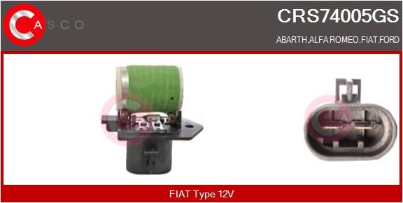 Vorwiderstand Elektromotor-Kühlerlüfter Casco CRS74005GS