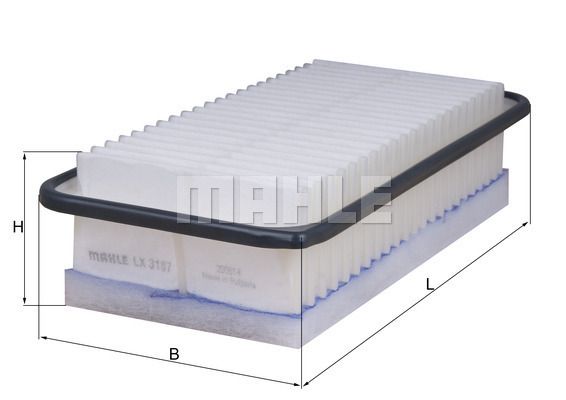 Luftfilter KNECHT LX 3187