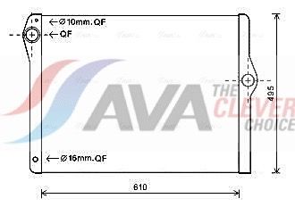 Kühler, Motorkühlung AVA QUALITY COOLING BW2596