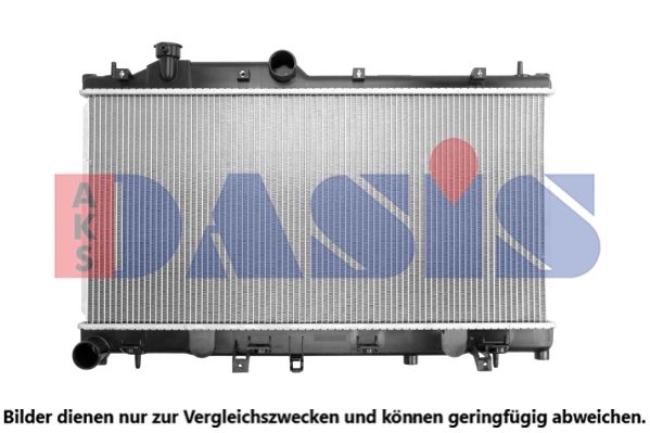 Kühler, Motorkühlung AKS DASIS 350001N