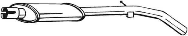Mittelschalldämpfer BOSAL 148-121
