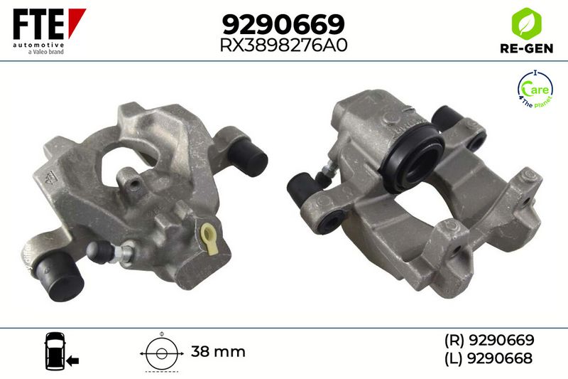 Bremssattel FTE 9290669
