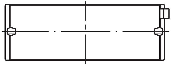 Kurbelwellenlager MAHLE 037HL21040000