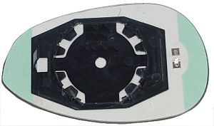 Spiegelglas Außenspiegel ABAKUS 1101G04