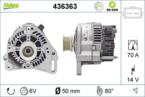 Generator VALEO 436363