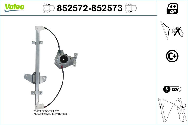 Fensterheber VALEO 852573