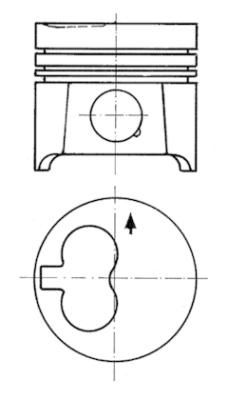 Kolben KOLBENSCHMIDT 94642700
