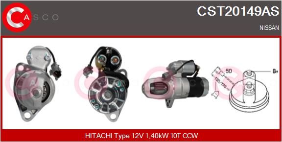 Starter / Anlasser Casco CST20149AS
