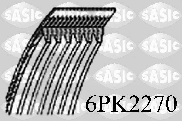 Keilrippenriemen SASIC 6PK2270