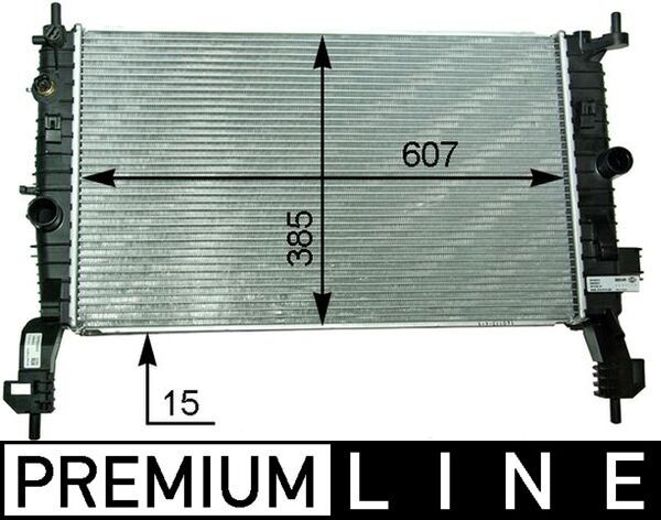 Kühler, Motorkühlung MAHLE CR2120000P