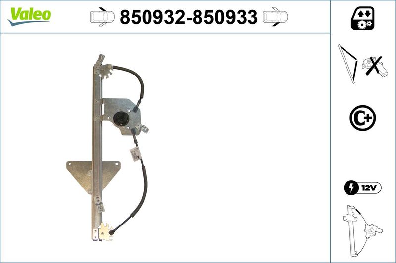 Fensterheber VALEO 850932