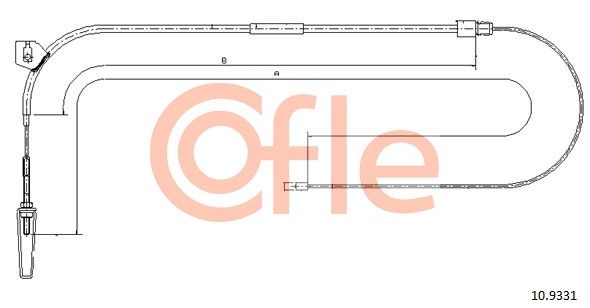 Seilzug, Feststellbremse COFLE 10.9331