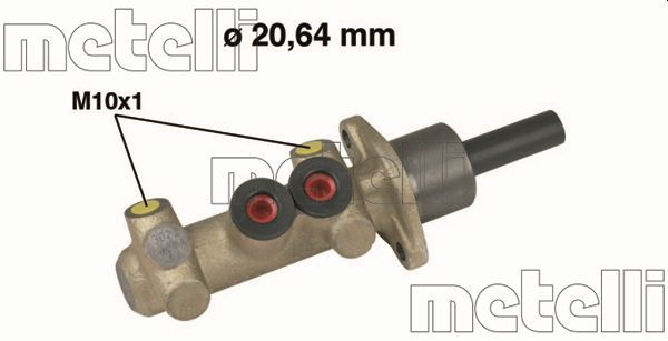 Hauptbremszylinder METELLI 05-0560