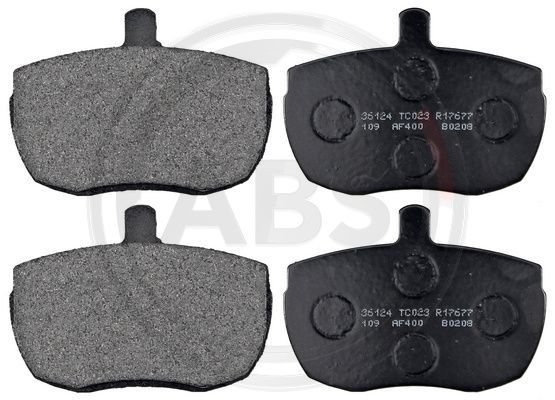 Bremsbelagsatz Bremsbeläge A.B.S. 36124