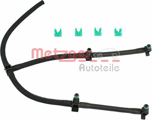 Schlauch, Leckkraftstoff METZGER 0840062
