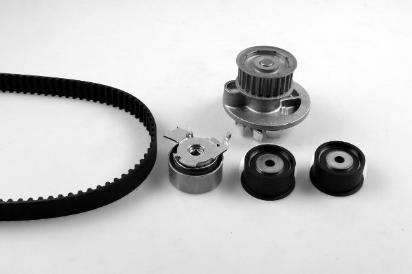 Wasserpumpe + Zahnriemensatz HEPU PK03281