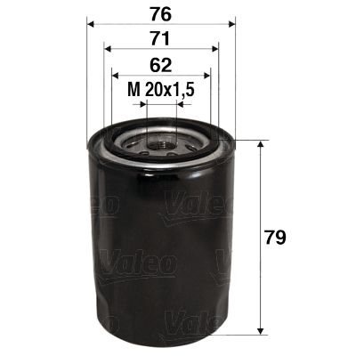 Ölfilter VALEO 586037