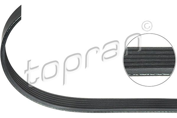 Keilrippenriemen TOPRAN 206 716
