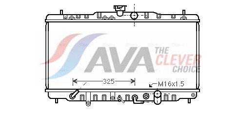 Kühler, Motorkühlung AVA QUALITY COOLING HDA2063