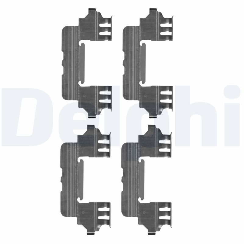 Zubehörsatz, Scheibenbremsbelag DELPHI LX0629