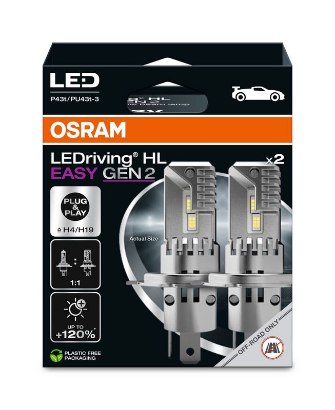 Glühlampe, Fernscheinwerfer OSRAM 64193DWESY2-2HB