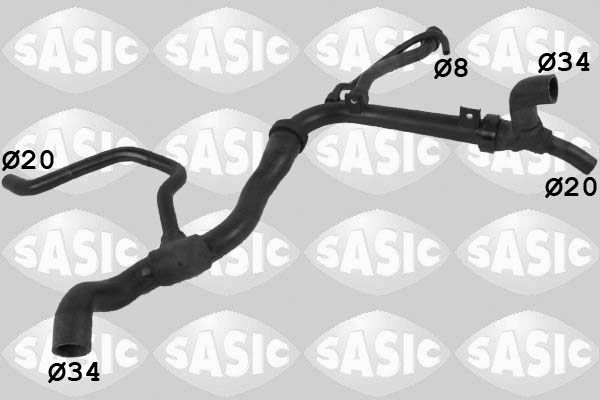 Kühlerschlauch SASIC 3406351