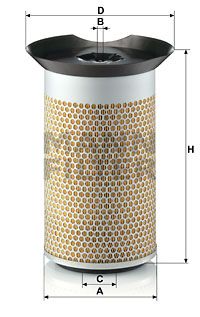 Luftfilter MANN-FILTER C19377