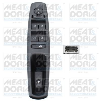 Schalter, Fensterheber MEAT & DORIA 26438