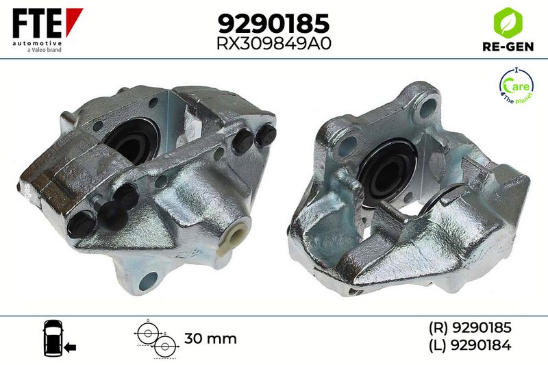 Bremssattel FTE 9290185